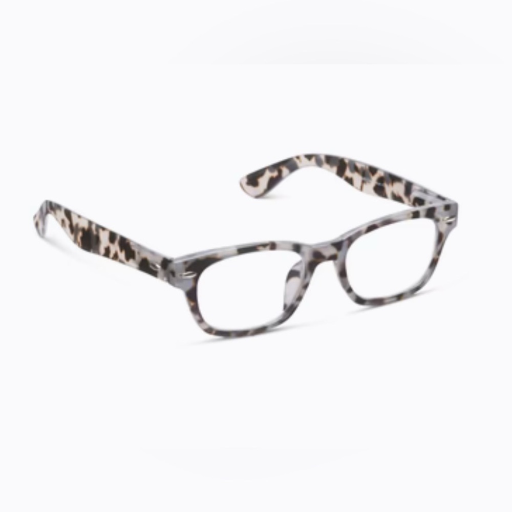 Peepers “Clark” in gray tortoise / 1.75 magnification/blue light filtering-NWT